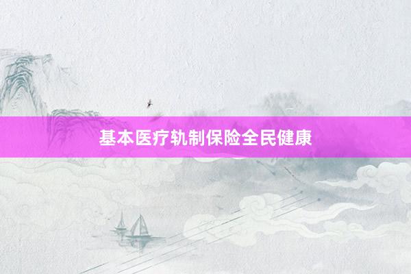 基本医疗轨制保险全民健康